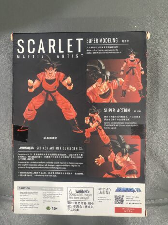 Demoniacal Fit -Scarlet Martial Artist Son Goku Figure