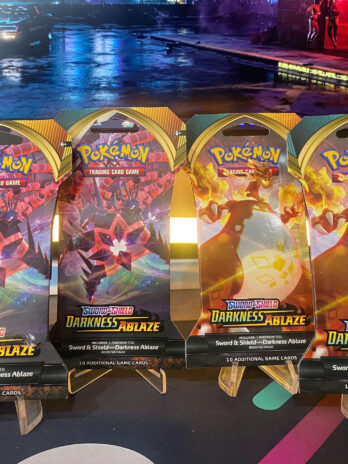 Sleeved Booster Pack Pokemon Darkness Ablaze