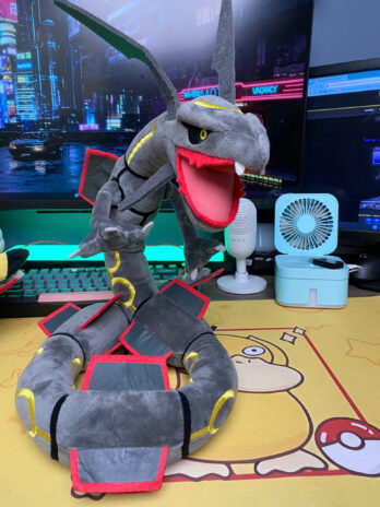 Pokemon Center Shiny Rayquaza Plush