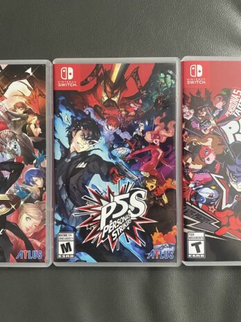 Full set game Persona 5 (Switch)