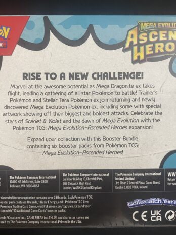 Ascended Heroes Booster Bundle Display