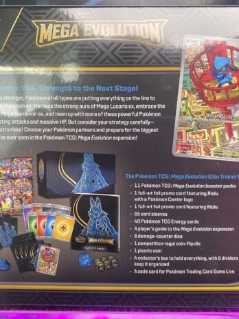 Pokemon Center Mega Evolution Elite Trainer Box [Mega Lucario]