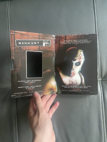 Manhunt VHS Box