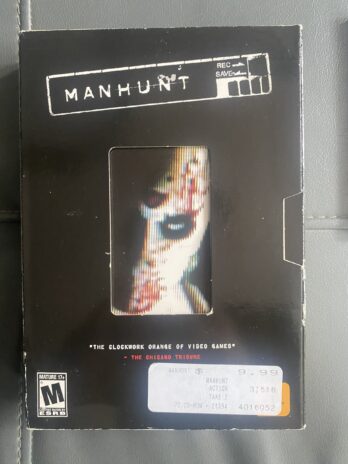 Manhunt VHS Box