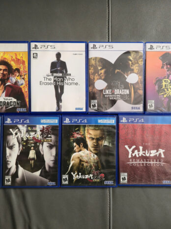 Full set series Yakuza (main game)