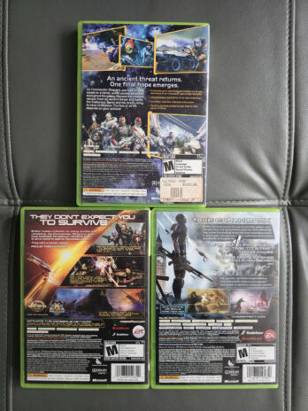 Full set Mass Effect (Xbox 360)