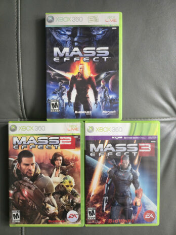 Full set Mass Effect (Xbox 360)