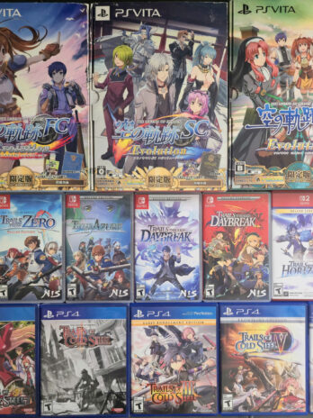 Full set series game The Legend of Heroes: Trails.