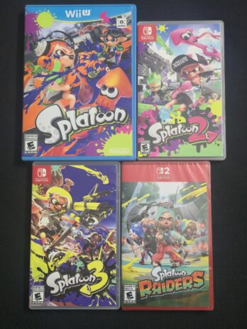 Full set series game Splatoon