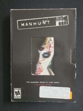 Manhunt VHS Box