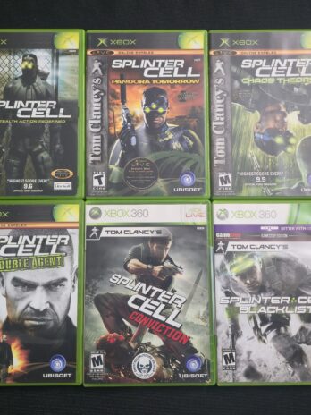 Fullset series game Splinter Cell