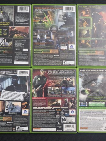 Fullset series game Splinter Cell