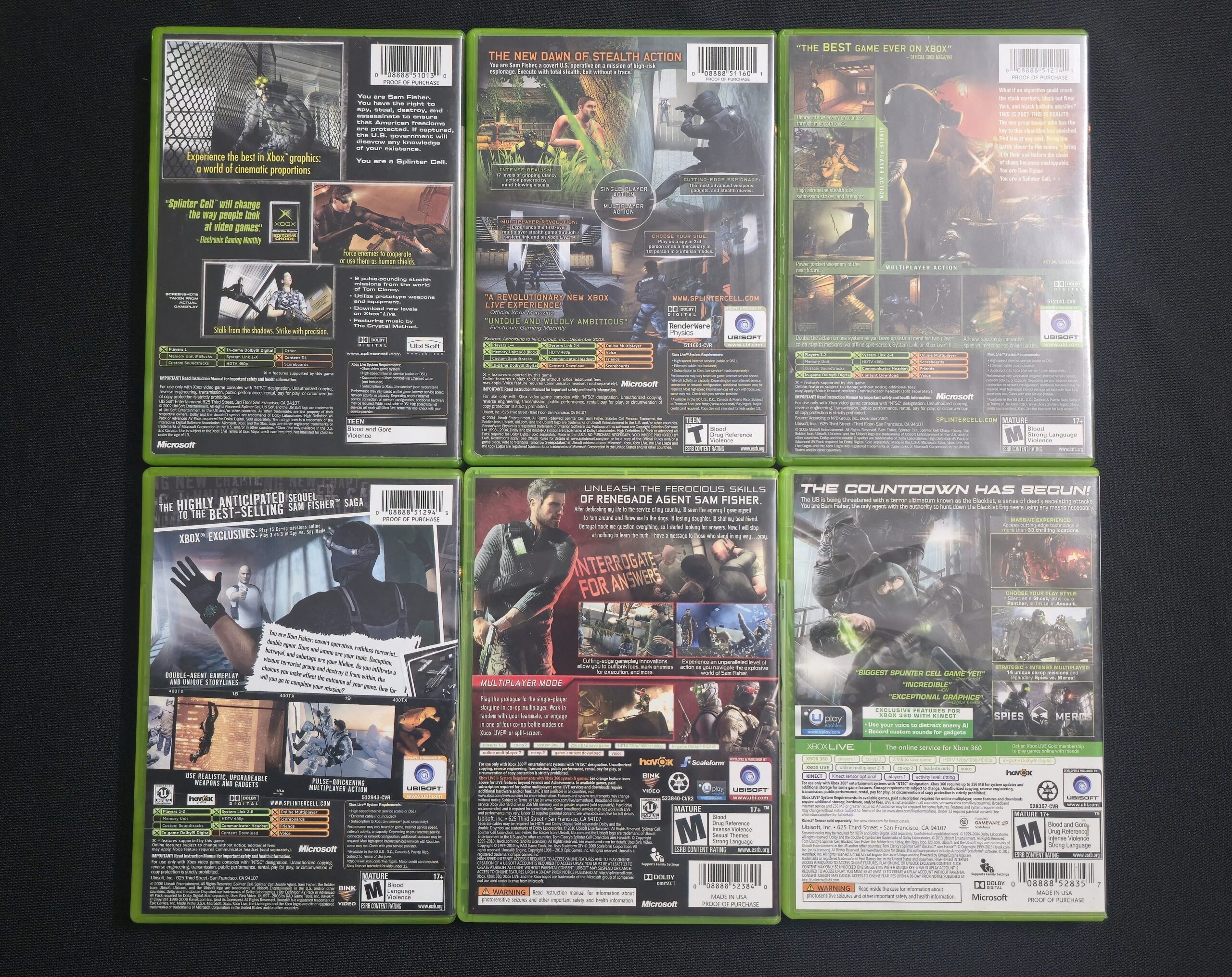 Fullset series game Splinter Cell - Image 2