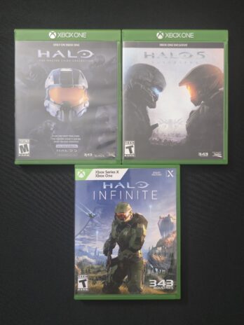 Full set mainline Halo