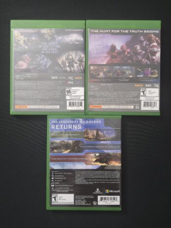 Full set mainline Halo